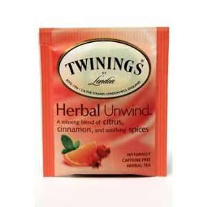  Twinings of London Herbal Unwind Tea Case Pack 120 