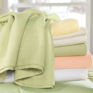  Blush Private Essential Flannel Blanket   Twin