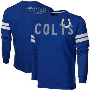  NFL Indianapolis Colts Rave Long Sleeve Premium T Shirt 