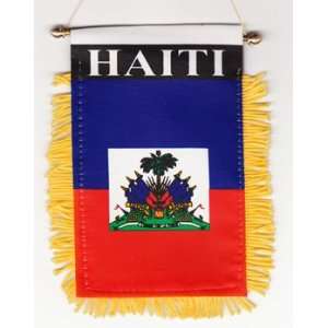  Haiti   Window Hanging Flag Patio, Lawn & Garden