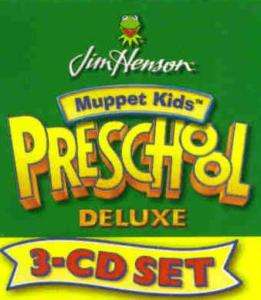 Muppet Kids Preschool Deluxe PC CD kids learning suite  