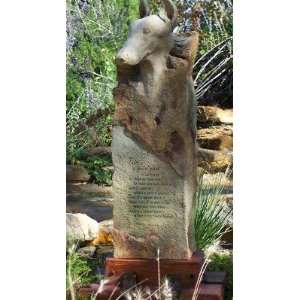  (AC 0409) Dog Memorial Statue  Doberman