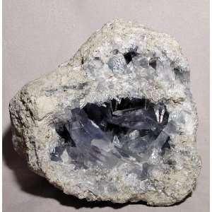 Celestite Natural Crystal Geode Madagascar 