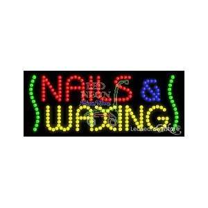  Nails and Waxing LED Sign