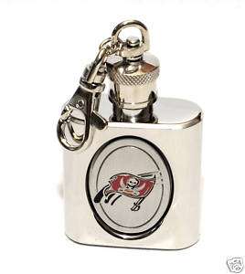 Tampa Bay Buccaneers NFL Mini Flask Key Chain  