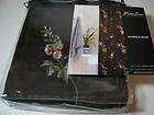 rodeo home shower curtain melise espresso flowers new expedited 