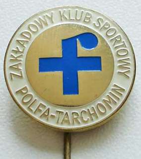 Poland sport football soccer pin Zakładowy Klub Sportowy ZKS POLFA 