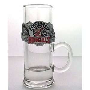  Cinncinnati Bengals Pewter Emblem Cordial Glass