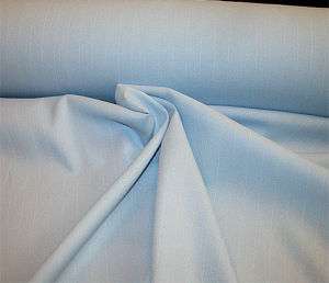 New Light Blue Pinstripe Polyester Crepe Fabric  