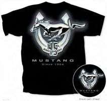 Mustang 45th Anniversary Ford Fox Body Coupe T Shirts  