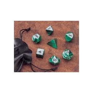  Malachite 12mm Dwarven Stones (7) Toys & Games