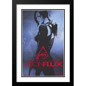Aeon Flux 32x45 Framed and Double Matted Movie Poster   Style B   2005 