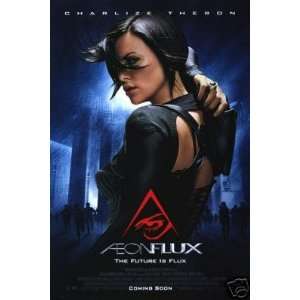  Aeon Flux Reg Double Sided 27x40 Original Movie Poster 