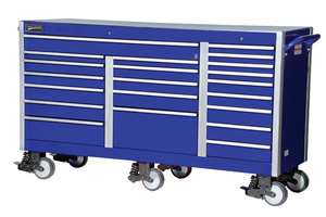 Williams Tool box 73 Heavy Industrial Roll Cabinet   Blue 50990BL 