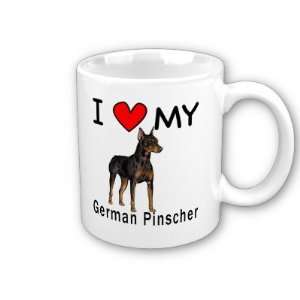  I Love My German Pinscher Coffee Mug 