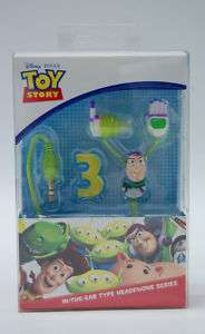 Toy Story 3 Buzz Lightyear Stereo Earbud Headphone  