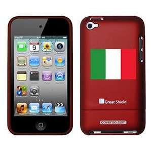  Italy Flag on iPod Touch 4g Greatshield Case Electronics