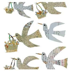   Paper Doves Freestyle Decosticker FS17024