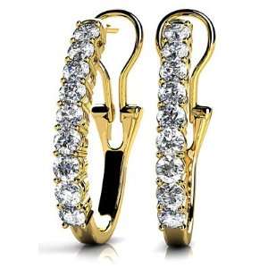   Diamond Earrings, 0.48 ct. (Color HI, Clarity SI2) Anjolee Jewelry