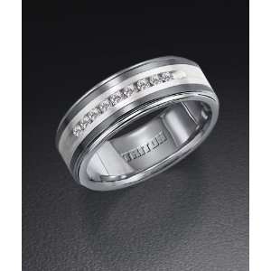   Silver Inlay and .25 ct in Diamonds 21 2218SC Goldman Jewelry