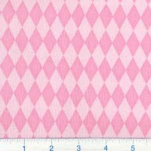  45 Wide Be Mine Diamonds Pink Fabric By The Yard Arts 