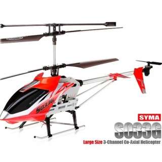   S033G 3 Channel Co axial Gyro RC Helicopter w/ LED SUPER SIZED  