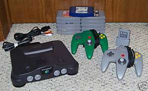 Nintendo 64 Console   11 Games & 2 Controllers 64 5 045496850012 