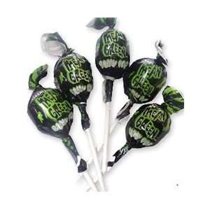 Charms Blow Pops   Mean Green Lime 48 Count Box  Grocery 
