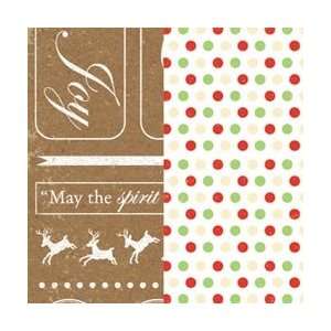 Kaisercraft Be Merry Double Sided Paper 12X12 Delight; 10 Items/Order