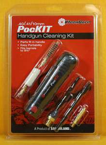 KleenBore PocKit Pistol Cleaning Kit 40/41 Cal POC224  
