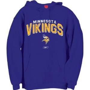  Minnesota Vikings Purple Goal Line Hooded Sweatshirt 