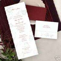 Soft Rose Background SEAL N SEND Wedding Invitations  