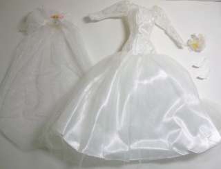  Wedding Party Gift Set Bride Fashion Dress Veil Bouquet Shoes Bridal 
