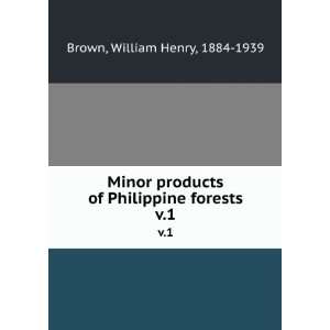  Minor products of Philippine forests. v.1 William Henry 