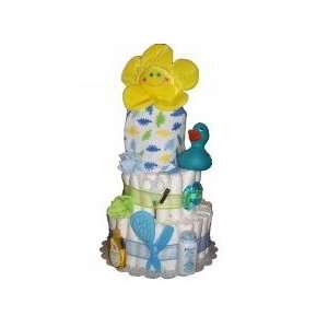  Dinosour Bath Diaper Cake Baby