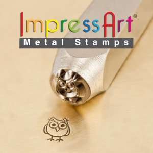  ImpressArt  6mm, Hootie Design Stamp