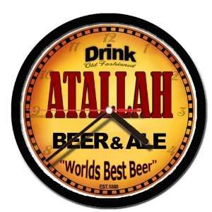  ATALLAH beer and ale wall clock 