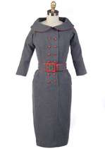Stop Staring Norma Jeane Winter Dress  Mod Retro Vintage Dresses 
