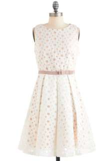 White Spring Dress  Modcloth