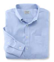 Wrinkle Resistant Pinpoint Oxford Cloth Shirt, Trim Fit