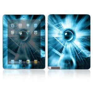  Apple iPad 2 Decal Skin   Abstract Blue Tech Everything 