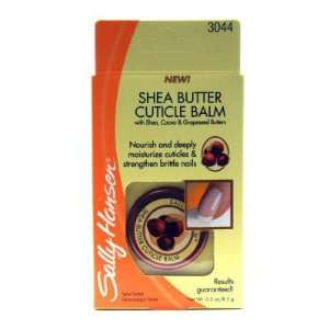 Sally Hansen Cuticle Balm Shea Butter .3 oz. Jar Beauty