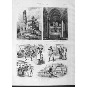  1877 Paper Chase Japan Ireland Turlogh Cathedral Earl 
