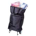 Duro Med 640 8215 0000 Folding Shopping Bag With Wheels   12 x 22.5 x 