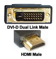 DVI D Dual link 24+1 male to HDMI male M/M 5 FT cable for PC, Laptop 