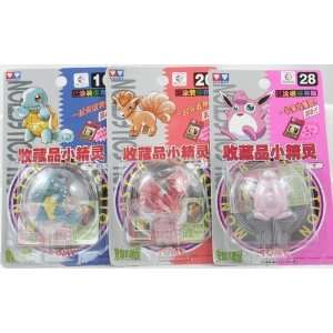  Pokemon Monster Collection Triple Packs 2 Figures Toys 