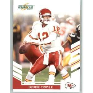  2007 Score Glossy #267 Brodie Croyle   Kansas City Chiefs 