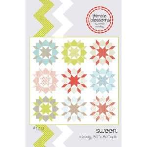   Kelly Swoon Quilt Pattern Ruby 80 Thimble Arts, Crafts & Sewing