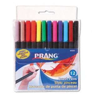  ~~ DIXON TICONDEROGA CO. ~~ Prang Brush Pens, Flexi Tip 