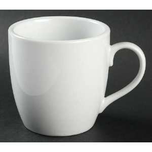  Tag Ltd Whiteware Cappuccino Mug, Fine China Dinnerware 